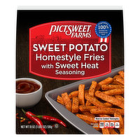 Pictsweet Farms Sweet Potato Homestyle Fries with Sweet Heat Seasoning - 18 Ounce