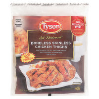 Tyson Chicken Thighs, Boneless, Skinless - 40 Ounce 