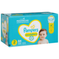 Pampers Diapers, 2 (12-18 lb), Super Pack