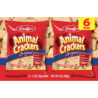 Stauffer's Animal Crackers Original 6pk, 1.5oz Bags