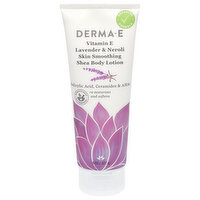 Derma E Body Lotion, Skin Smoothing, Vitamin E, Lavender & Neroli - 8 Ounce 