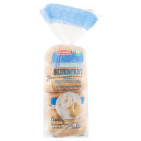 Brookshire's Bagels, Blueberry, Presliced - 6 Each 