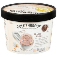 Goldenbrook Rocky Road Ice Cream - 0.5 Gallon 