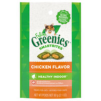 Feline Greenies Treats for Cats, Chicken Flavor - 2.1 Ounce 