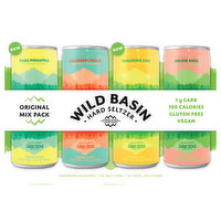 Wild Basin Hard Seltzer, Original Mix Pack - 12 Each 