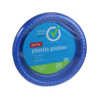 Simply Done Party Plastic Plates - 20 Each 