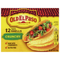 Old El Paso Taco Shells, Crunchy - 12 Each
