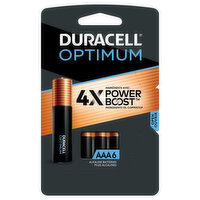 Duracell Batteries, Alkaline, AAA, 1.5V, 6 Pack - 6 Each 