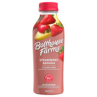Bolthouse Farms 100% Fruit Juice Smoothie, Strawberry Banana - 15.2 Fluid ounce 
