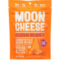 Moon Cheese Cheese, Cheddar Believe It