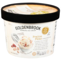 Goldenbrook Praline Pecan Ice Cream - 0.5 Gallon 