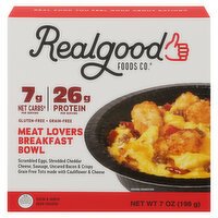 Realgood Breakfast Bowl, Meat Lovers - 7 Ounce 