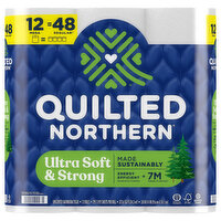 QUILTED NORTHERN Toilet Paper, Unscented, Mega Rolls, 2-Ply