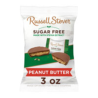 Russell Stover Sugar Free Peanut Butter Cup Chocolate Candy, 3 oz. bag (≈ 5 pieces)