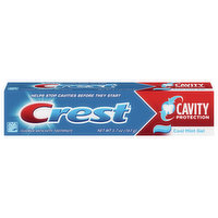 Crest Toothpaste, Cool Mint Gel, Cavity Protection