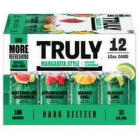 Truly Hard Seltzer, Margarita Style, Variety Pack