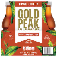 Gold Peak  Unsweetened Black Iced Tea Drink - 6 Each 