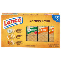 Lance Sandwich Crackers, Variety Pack, 10 Packs