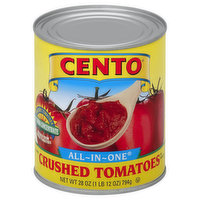 Cento Tomatoes, Crushed, Chunky, in Puree - 28 Ounce 