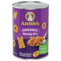 Annie's Pasta in Tomato & Cheese Sauce, Organic, Bernie O's