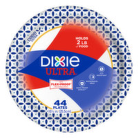 Dixie Plates, 10.06 Inch - 44 Each 