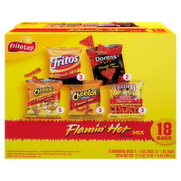 Frito Lay Snack Mix, Flamin' Hot Flavored - 18 Each 