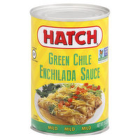 Hatch Enchilada Sauce, Green Chile, Mild - 15 Ounce 