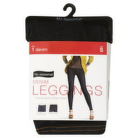 Buy No Nonsense Women's Denim Legging, Black, Small at