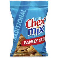 Chex Mix Snack Mix, Traditional, Family Size - 15 Ounce
