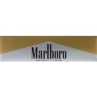 Marlboro Cigarettes, Filter, Seventy-Twos, Gold Pack, Flip-Top Box