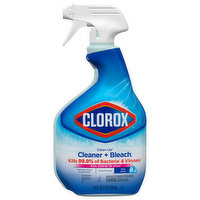 Clorox Cleaner + Bleach, Rain Clean - 32 Fluid ounce 