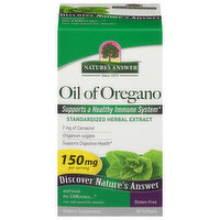 Nature's Answer Oil of Oregano, 150 mg, Softgels - 90 Each 