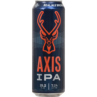 Real Ale Brewing Co Beer, IPA, Axis - 19.2 Fluid ounce 