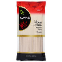 Ka-Me Noodles, Thick, Japanese, Udon - 8 Ounce 