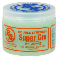 Bronner Bros Super Gro, with Vitamin E, Double Strength - 6 Ounce 