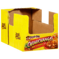 Jose Ole Chimichanga, Beef & Cheese - 5 Ounce 