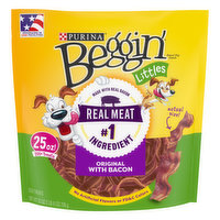 Beggin' Real Meat Dog Treats, Fun Size Original With Bacon