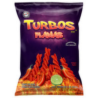 Turbos Corn Snacks, Flamas - 8.25 Ounce 