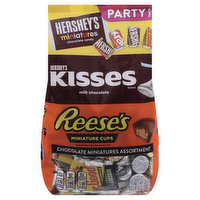 Hersheys Chocolate, Miniatures, Assortment, Party Pack - 35 Ounce 