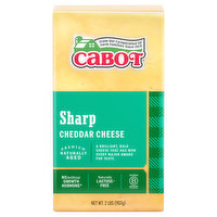 Cabot Cheese, Sharp Cheddar - 2 Pound 