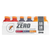 Gatorade Thirst Quencher, Zero Sugar, 18 Pack