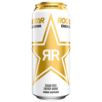 Rockstar Energy Drink, Sugar Free - 16 Fluid ounce 