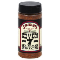 Salt Grass Steak Spice, Seven - 12 Ounce 