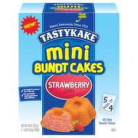 Tastykake Bundt Cakes, Strawberry Flavored, Mini - 5 Each