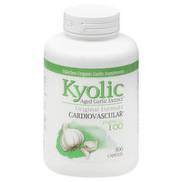 Kyolic Aged Garlic Extract, Cardiovascular, Formula 100, Capsules