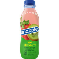 Snapple Juice Drink, Flavored, Kiwi Strawberry - 16 Fluid ounce 