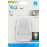 GE LED Night Light, Automatic, Soft White