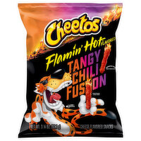 Cheetos Cheese Flavored Snacks, Flamin' Hot Flavored, Tangy Chili Fusion