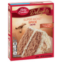 Betty Crocker Cake Mix, Spice, Super Moist - 15.25 Ounce
