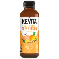 KeVita Kombucha, Pineapple Peach - 15.2 Fluid ounce 